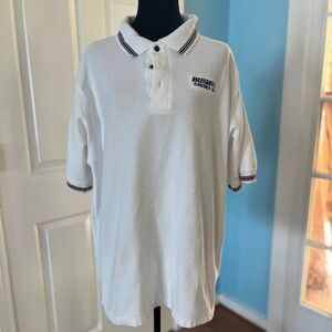 Vintage Bush Cheney 2004 Campaign White Polo Mens XL